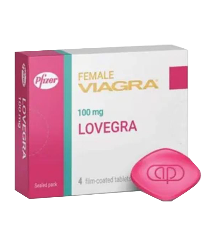 威而柔 LOVEGRA 100mg 輝瑞原廠|女用威而鋼|改善性冷感 提升性慾 4顆裝
