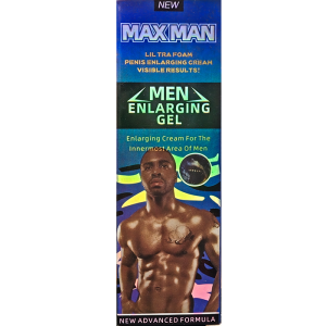 MAXMAN GEL 陰莖增大凝膠 | 藍色 延長性愛時間，提升勃起力度