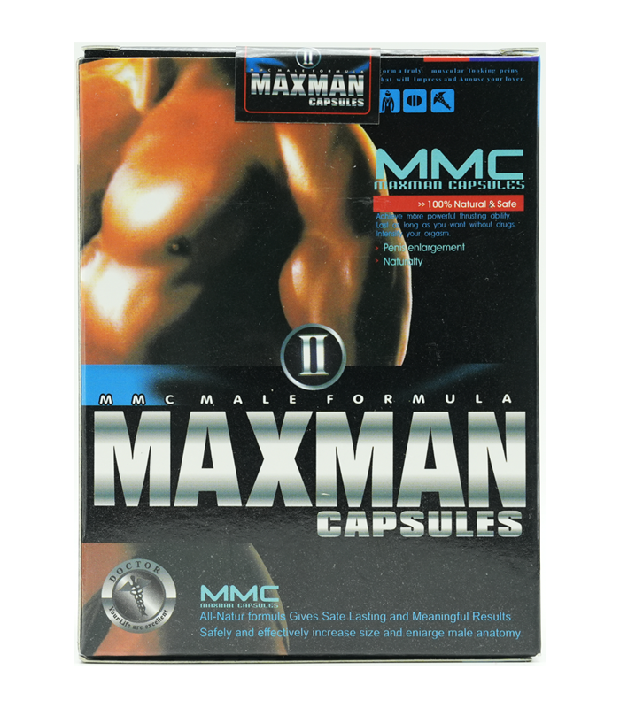 MAXMAN二代60顆 美國原裝 男性陰莖增大增粗保健品