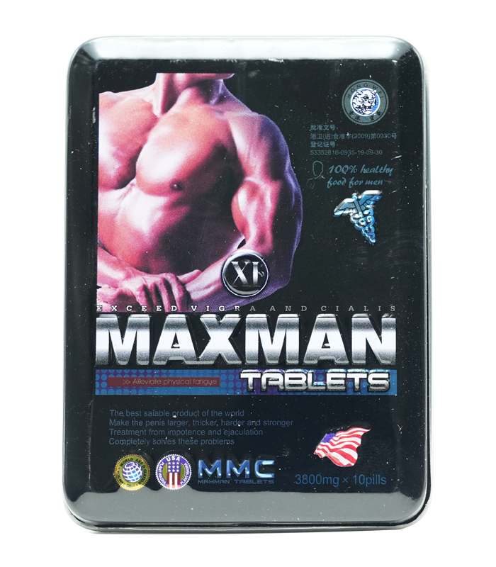 Maxman加強版 10顆裝 頂級配方 陰莖增大系列旗艦款
