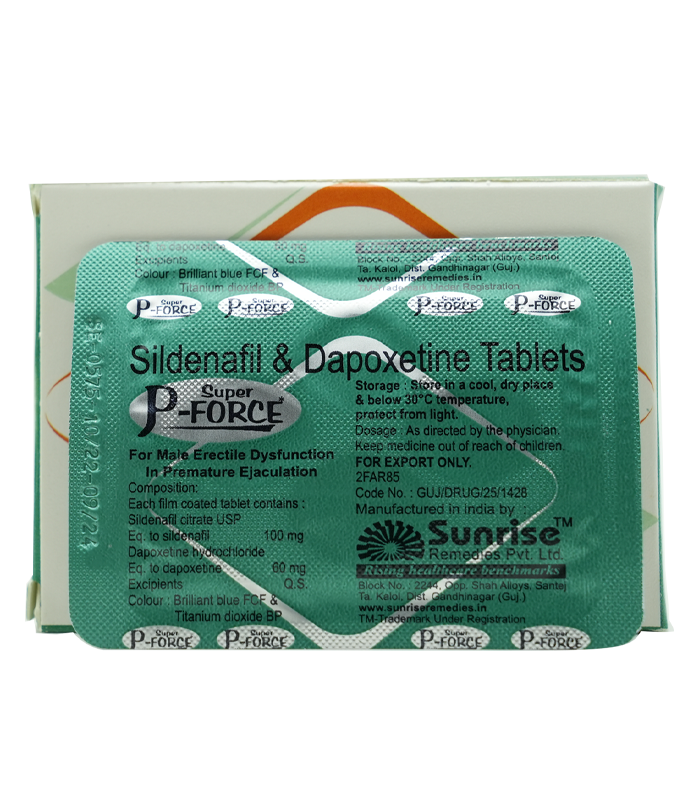 必利吉Super P Force 160mg 綠P 雙效持久藥 助勃延時 治療早洩陽痿:圖片 4