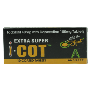 印度紅魔雙效錠 EXTRA SUPER I-COT｜助勃+延時｜印度Ambitree原廠
