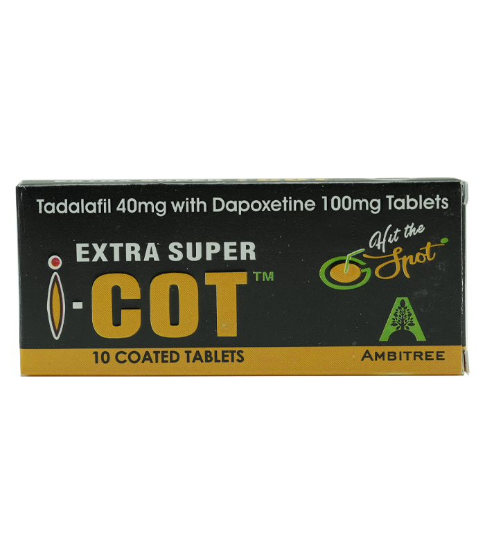 印度紅魔雙效錠 EXTRA SUPER I-COT|助勃+延時|印度Ambitree原廠