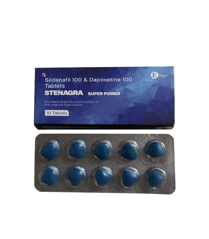 印度藍鑽超級威而鋼雙效片 Stenagra Super Power|頂級助勃延時雙效組合:圖片 4