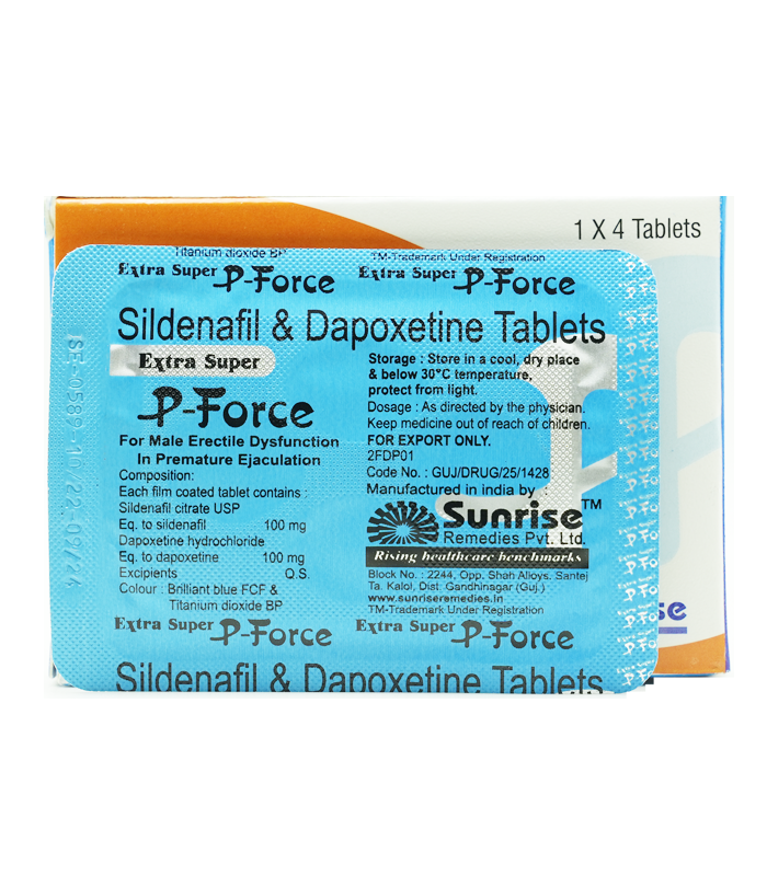 必利吉Super P-Force 200mg(藍P) 治療陽痿早洩、持久助勃延時(4顆/盒):圖片 4