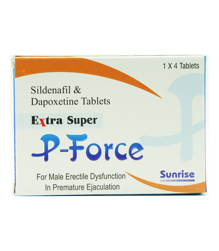 必利吉Super P-Force 200mg(藍P) 治療陽痿早洩、持久助勃延時(4顆/盒)